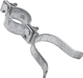 1-3/8" x 2-3/8" Chain Link Fence Gate Fork Latch - Fence Gate Latch - Galvanized Fence Gate Latch with Hole for Padlock