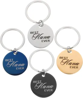 4pcs Round Stainless Steel Pet Id Tags for Dogs Cats Custom Engraved Name Tags Lightweight Glossy Finish for Pet Safety Identification Includes Color Options