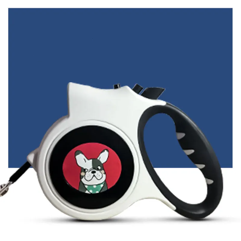 Automatic Retractable Dog Leash with LED Light