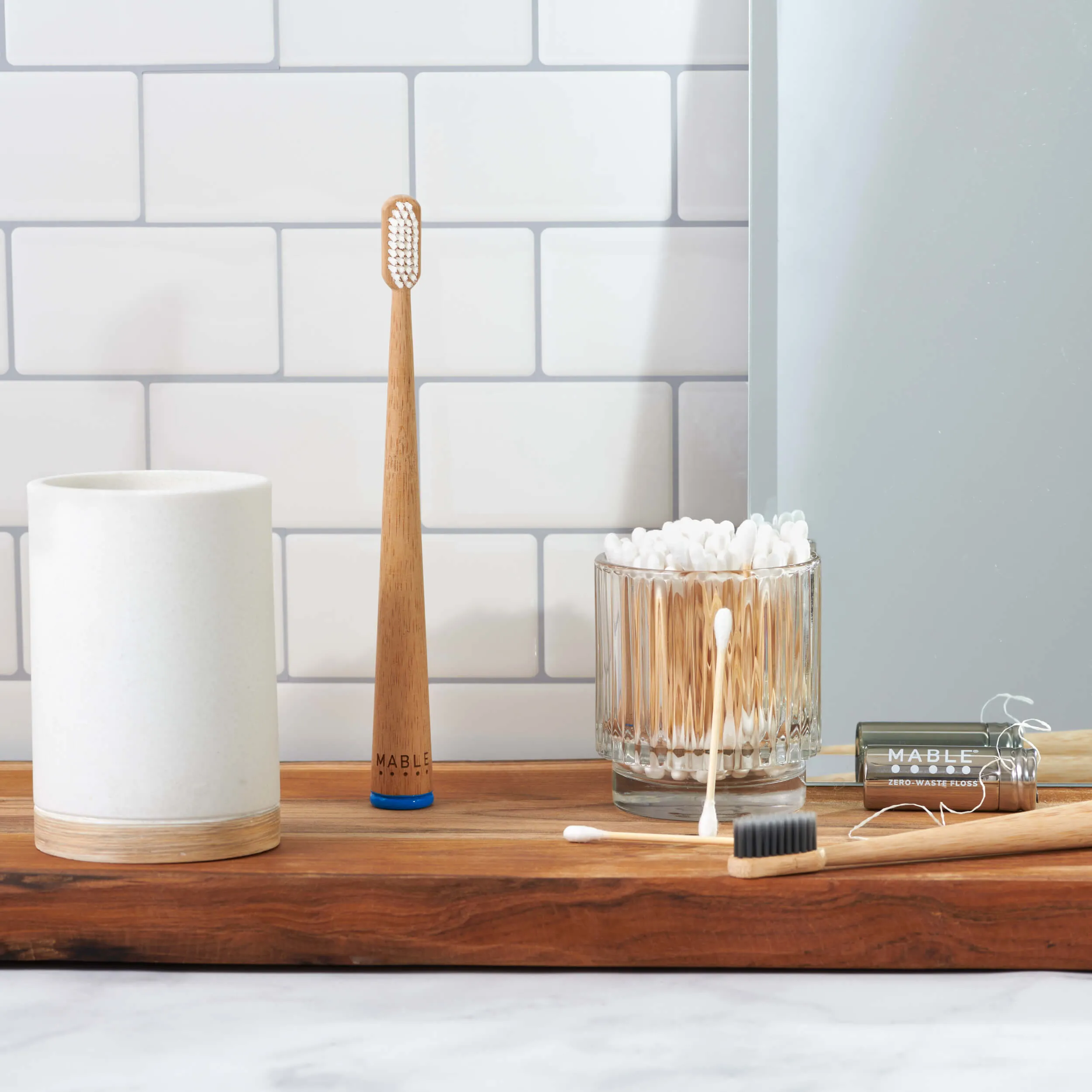 Bamboo Toothbrushes - 4 Pack