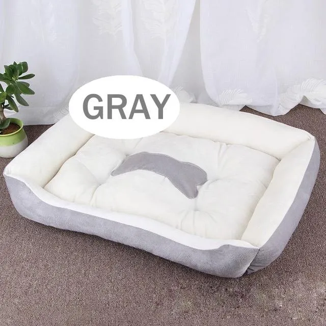 Bone Pet Bed Warm Linen Cat House