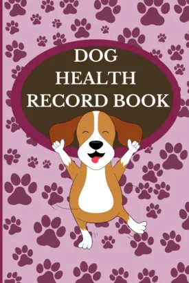 Dog Health Record Book: Dog vaccine and vaccination logbook notebook, important apointments and photo gallery Paperback  April 19, 2022
