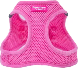Downtown Pet Supply Step in Dog Harness for Small Dogs No Pull, X-Small, Pink - Adjustable Harness with Padded Mesh Fabric and Reflective Trim - Buckle Strap Harness for Dogs