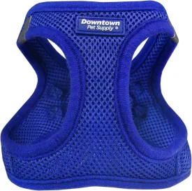Downtown Pet Supply Step in Dog Harness for Teacup Dogs & Cats No Pull, XX-Small, Blue - Adjustable Harness with Padded Mesh Fabric and Reflective Trim - Buckle Strap Harness for Dogs