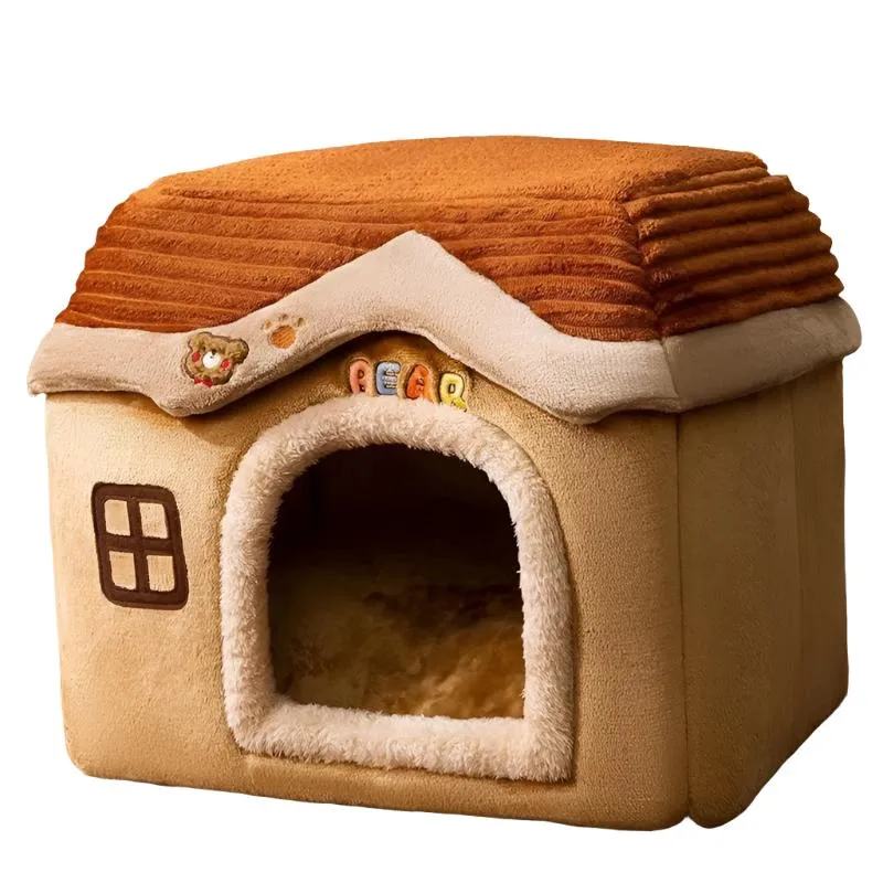Dreamy Soft House with Removable Cushion for Winter Comfort