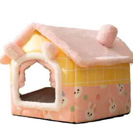 Dreamy Soft House with Removable Cushion for Winter Comfort