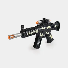 Electric Super Gun Toy with Light  Sound