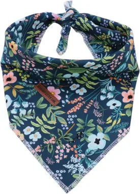 Elegant Little Tail Bandana for Boy Girl Small Medium Large Dogs, Comfortable Bibs Scarf, Adjustable Square Kerchief