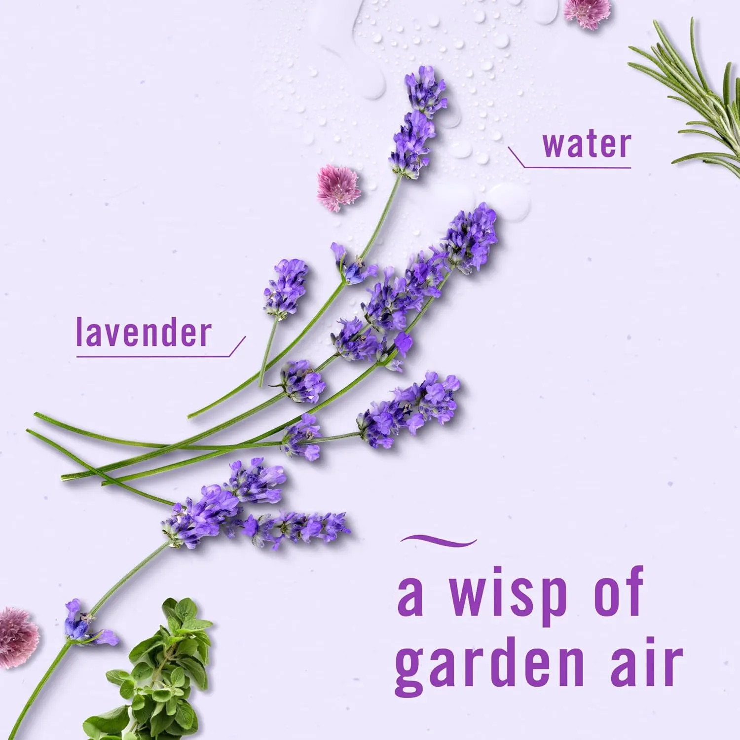 Febreze Air Mist Air Freshener Spray, Odor-Fighting Room Spray, Air Fresheners for Home and Bathroom and Kitchen, Aerosol Can, Light Lavender Scent, 8.8oz, 2 Count