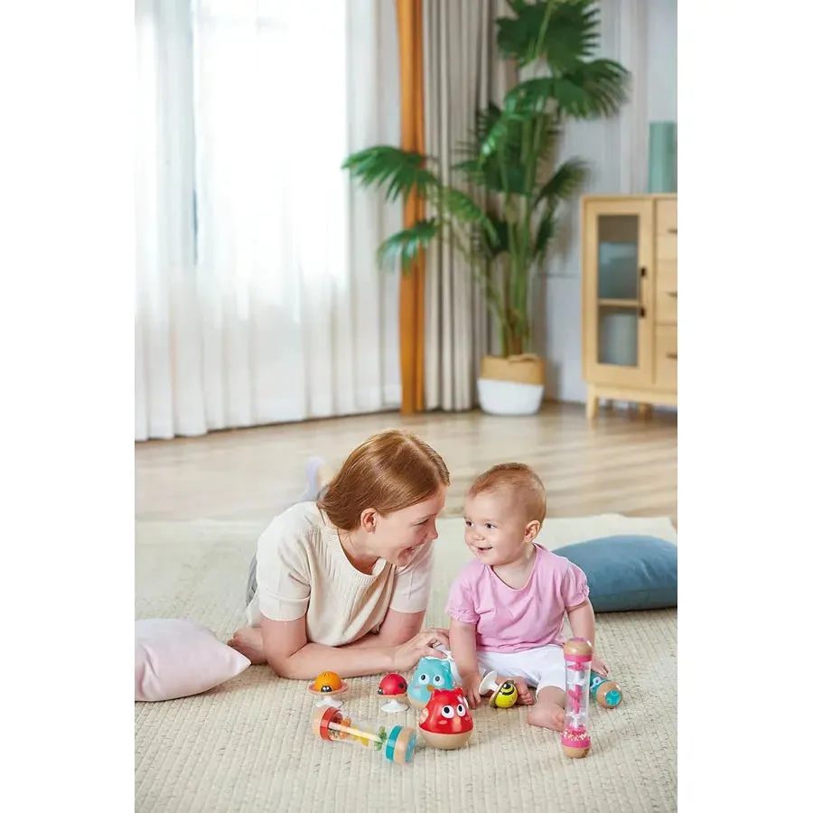 Hape Owl Musical Wobbler (Blue)