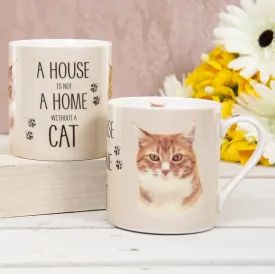 House Not Home Mug - Ginger Cat