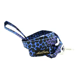 Leopard Pet Leash - Blue