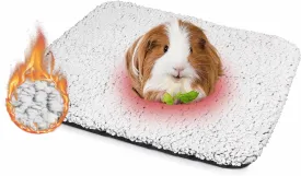 Mygeromon Guinea Pig Cage Liner Washable Rabbit Bedding Mats Small Animal Pad for Winter Keep Warm 19.515.5 Inch