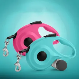 Pet Leash For Dog & Cat; Retractable Dog Leash For Outdoor Walking Travel With Dog Poop Bag