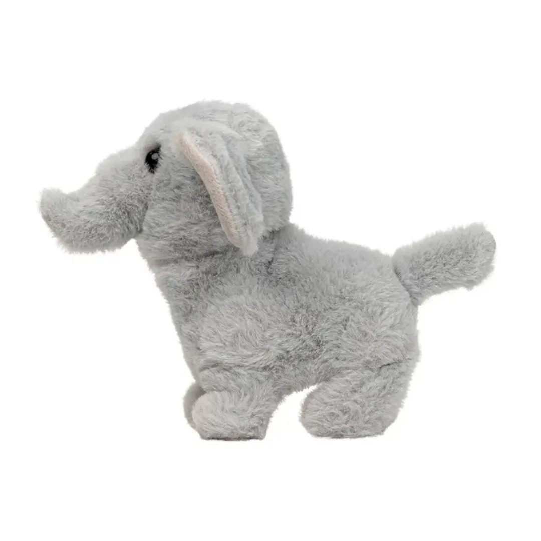 Pugs At Play – Ella The Walking Elephant – Grey Kids Animal Toy