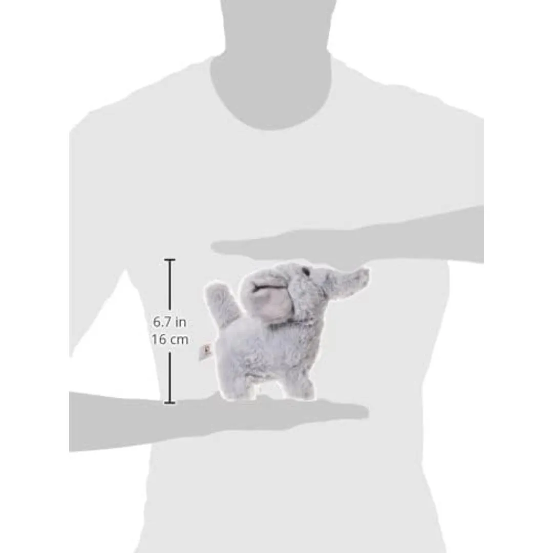 Pugs At Play – Ella The Walking Elephant – Grey Kids Animal Toy