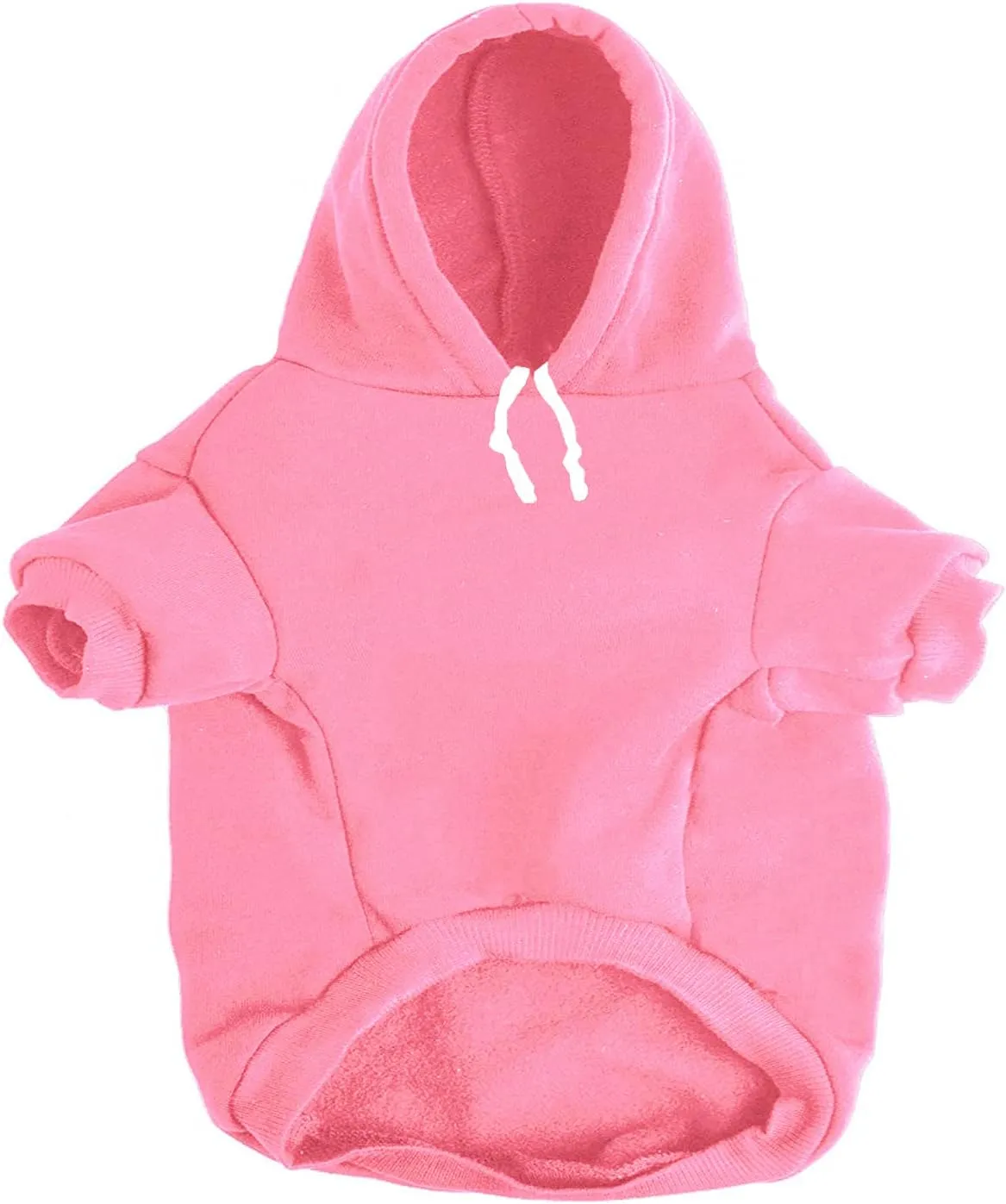 Security Dog Hoodies Dog Clothes Apparel Winter Sweatshirt Warm Sweater Cotton Puppy Small Dog Hoodie for Small Dog Medium Large Dog Cat (Pink, XXXL)