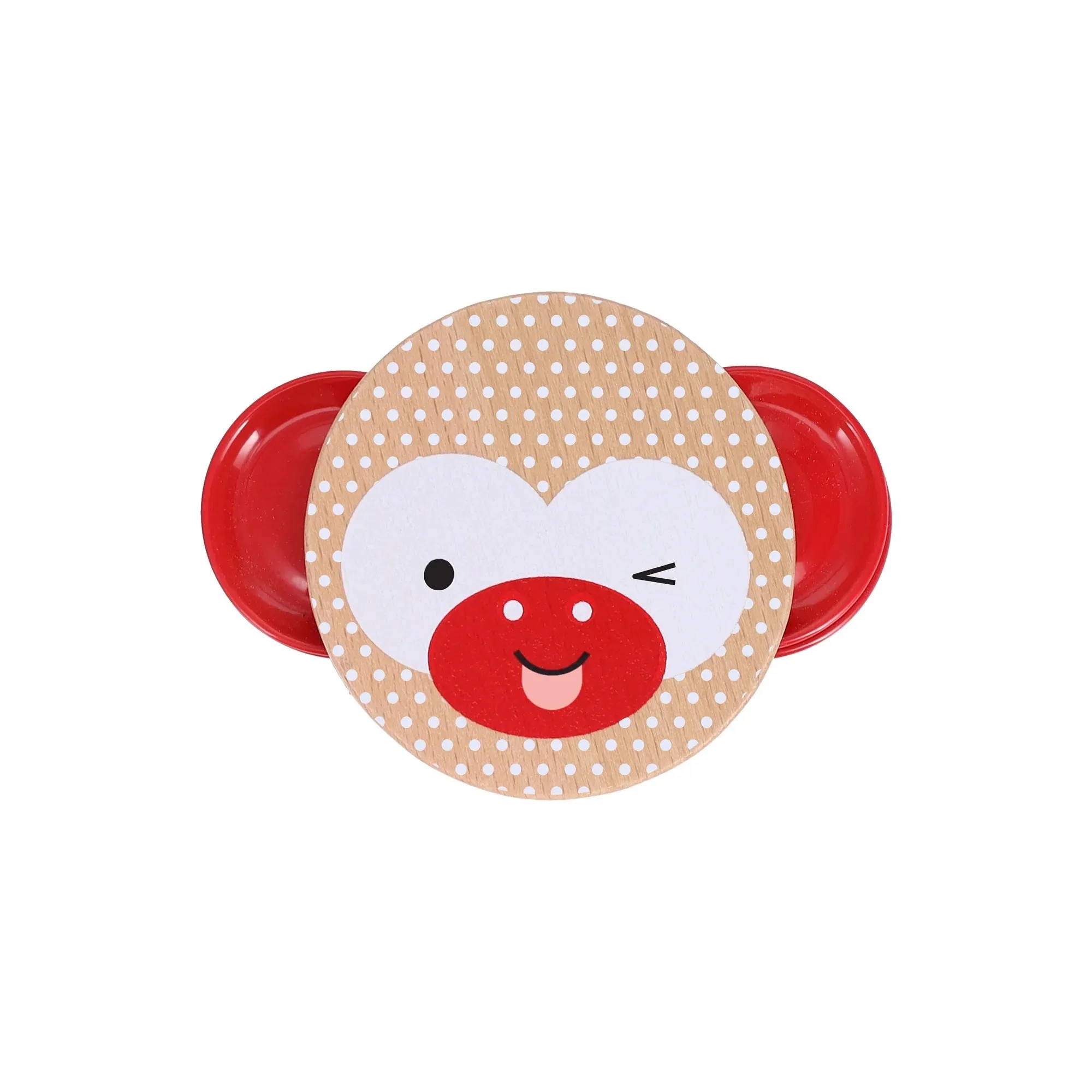 Shake and Play Wooden Tambourine