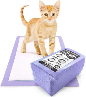 ValuePad Plus Cat Litter Pads, 16.9x11.4 Inch, Lavender Scent, 25 Count - Breeze Compatible Refills - Quick-Dry, Super Absorbent Gel Cat Pads