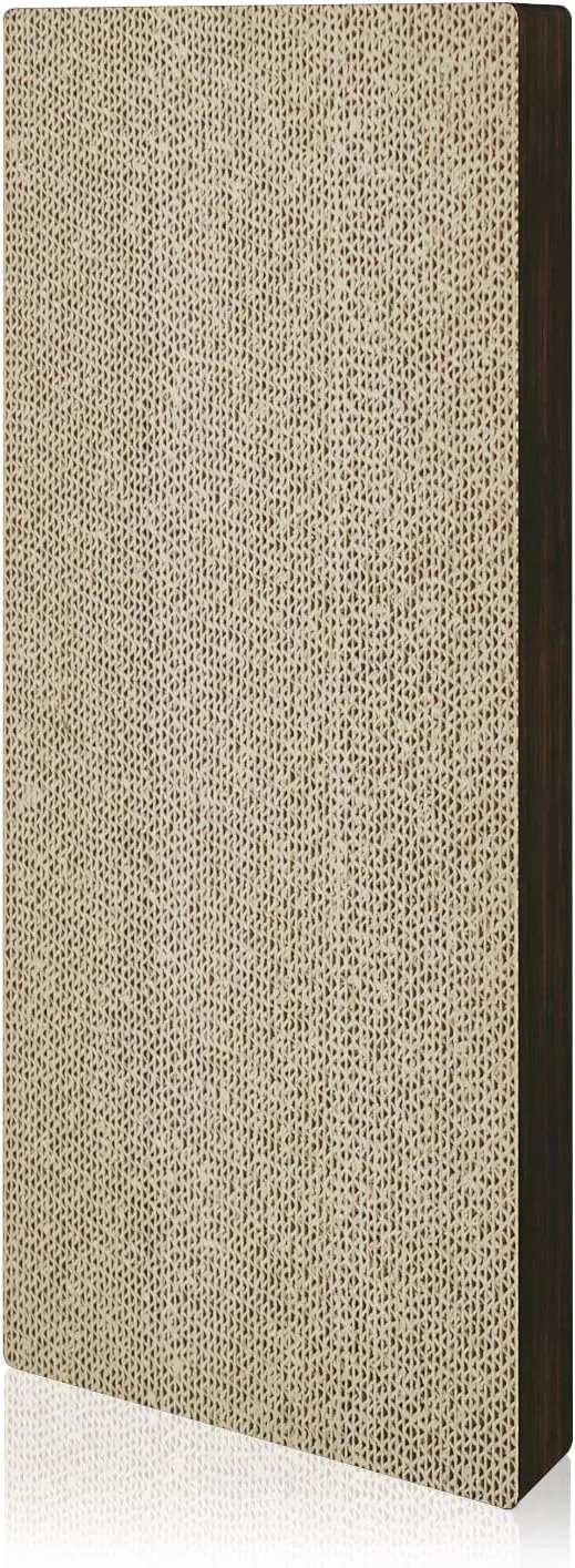 WAY BASICS Premium Cat Scratcher Wall Mounted Scratch Pad (Free Silvervine Organic Catnip), 1 Count (Pack of 1)