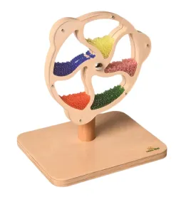Wooden Rotating Bead Wheel